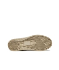 TOMMY HILFIGER TH JEANS Teniși din piele cu aplicație ecru - Pantofi femei - 7