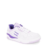 TOMMY HILFIGER TJW NEW BASKET Adidași din piele violet - Pantofi femei - 3