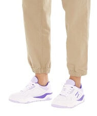 TOMMY HILFIGER TJW NEW BASKET Adidași din piele violet - Pantofi femei - 6