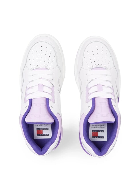 TJW NEW BASKET Adidași din piele violet - Pantofi femei