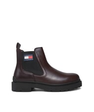 TOMMY HILFIGER TOMMY JEANS CHELSEA LEATHER  Botine din piele maro - Pantofi bărbați - 2