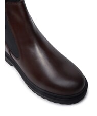 TOMMY HILFIGER TOMMY JEANS CHELSEA LEATHER  Botine din piele maro - Pantofi bărbați - 4