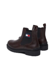 TOMMY HILFIGER TOMMY JEANS CHELSEA LEATHER  Botine din piele maro - Pantofi bărbați - 5
