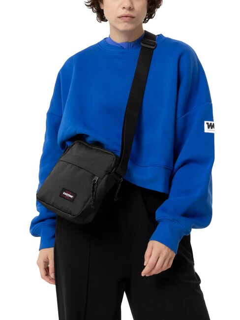 THE BIGGER ONE Geantă de umăr BLACK - Genți de umăr bărbați