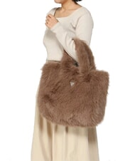 GUESS RITA Geantă de m&acirc;nă elan brun - Genți femei - 5