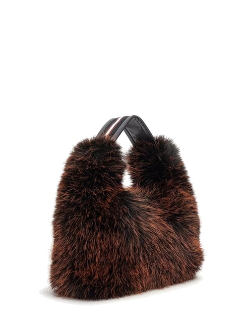 KATIA Geantă de umăr maro și negru multicolor - Genți femei