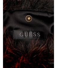 GUESS KATIA Geantă de umăr maro și negru multicolor - Genți femei - 4