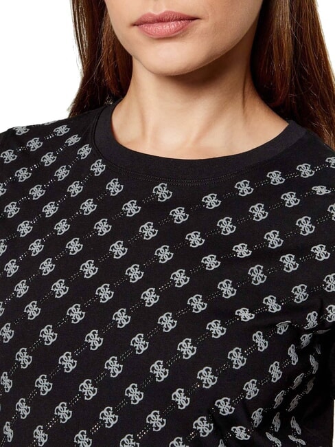 ALLOVER Tricou de bumbac jetbla - tricou