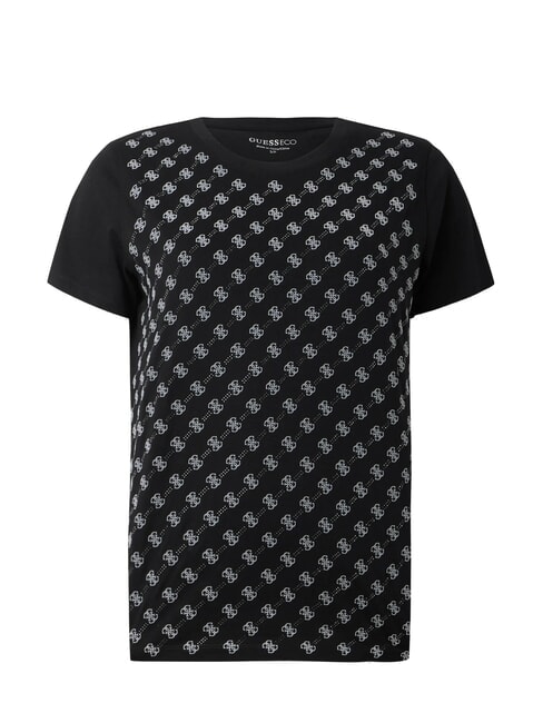 ALLOVER Tricou de bumbac jetbla - tricou