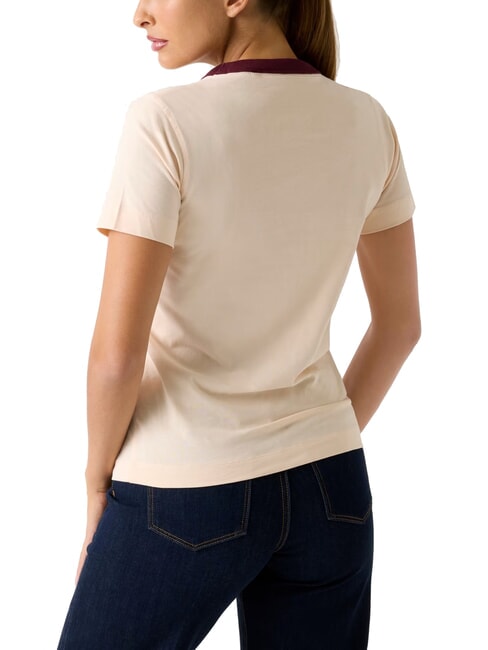 COLLEGE Tricou de bumbac bujor piersică - tricou