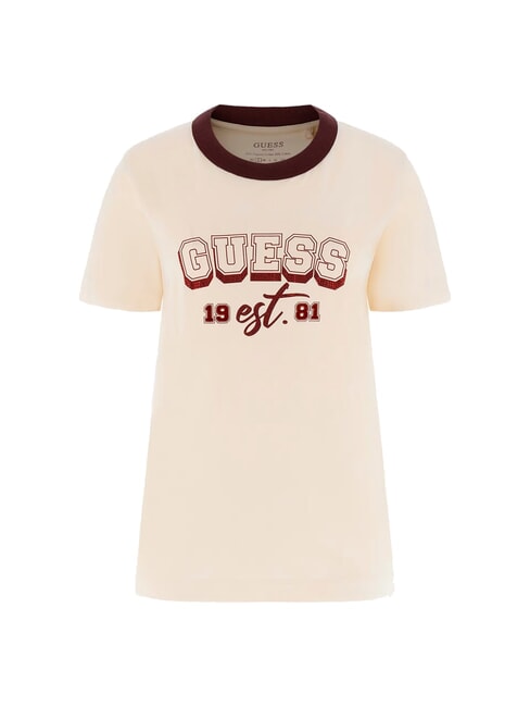 COLLEGE Tricou de bumbac bujor piersică - tricou