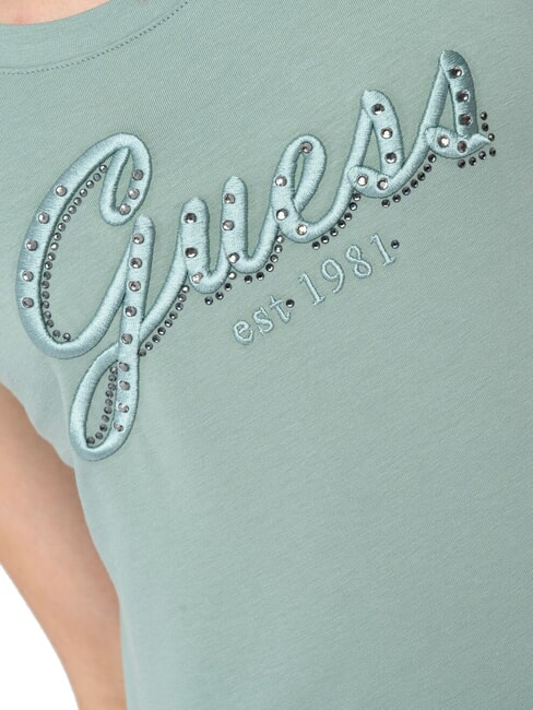 SCRIPT Tricou cu m&acirc;necă scurtă se estompează &icirc;n jad - tricou