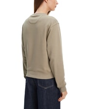 GUESS STUDDED LOVE Hanorac cu guler rotund și imprimeu cu ținte frunza de salvie - Hanorace pentru femei - 2