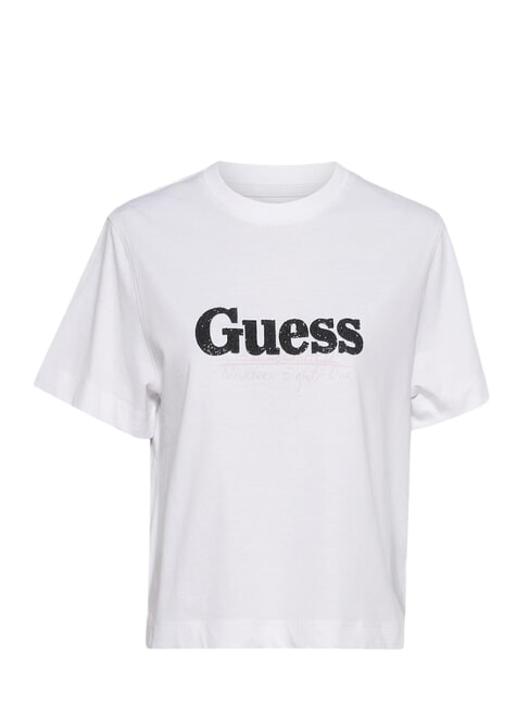 TOUR DATES Tricou din bumbac alb purpuriu - tricou