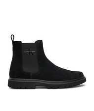 CALVIN KLEIN CK JEANS Ghete din piele &icirc;ntoarsă triplu negru - Pantofi bărbați - 2