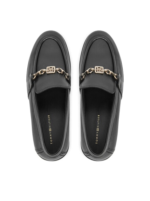 TH  Mocasini din piele negru - Pantofi femei