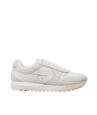 CALVIN KLEIN TOOTHY RUNNER Adidași din piele alb - Pantofi femei - 2