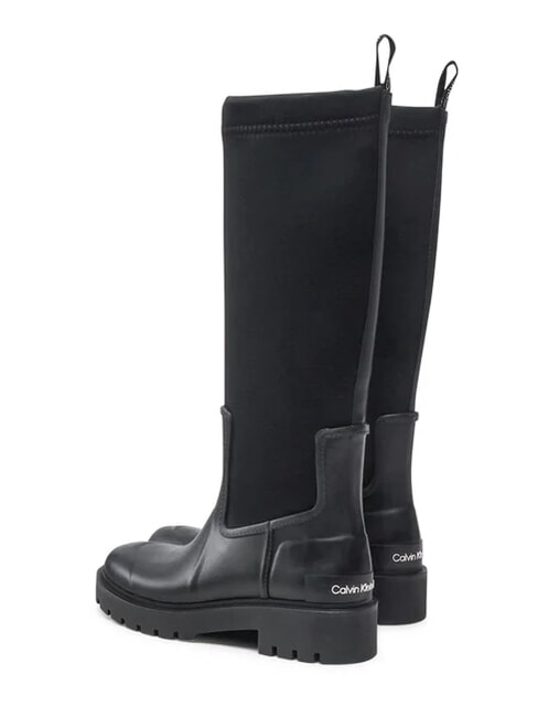 HIGH RAINBOOT Ghete &icirc;nalte din neopren negru - Pantofi femei