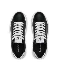 CALVIN KLEIN CK JEANS  Chunky Cupsole Tenisi din piele negru - Pantofi femei - 5