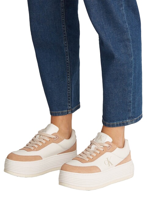 BOLD FLATF LOW LACE Adidași alb - Pantofi femei