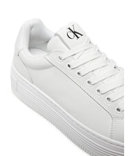 CALVIN KLEIN BOLD PLATF LOW Adidași din piele alb - Pantofi femei - 3