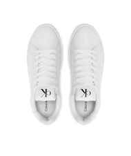 CALVIN KLEIN BOLD PLATF LOW Adidași din piele alb - Pantofi femei - 4