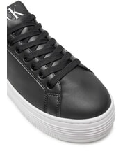 CALVIN KLEIN BOLD PLATF LOW Adidași din piele negru - Pantofi femei - 3