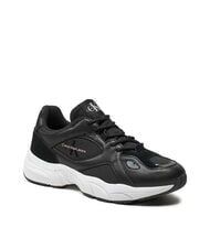 CALVIN KLEIN RETRO TENNIS MIX Adidași negru - Pantofi femei - 3