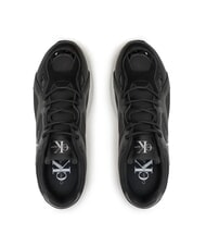CALVIN KLEIN RETRO TENNIS MIX Adidași negru - Pantofi femei - 5