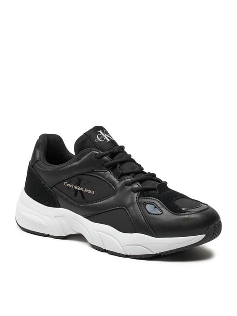 RETRO TENNIS MIX Adidași negru - Pantofi femei