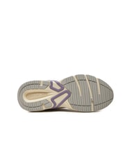 CALVIN KLEIN RETRO TENNIS Teniși din piele &icirc;ntoarsă și plasă bej - Pantofi femei - 6