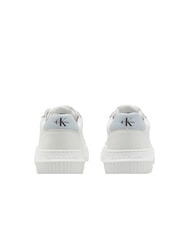 CALVIN KLEIN CK JEANS  Chunky Cupsole Tenisi din piele alb - Pantofi femei - 5