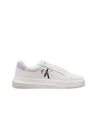 CALVIN KLEIN CK JEANS  Chunky Cupsole Tenisi din piele alb - Pantofi femei - 2