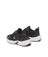 CALVIN KLEIN CK JEANS Retro Tennis Tenisi din piele negru - Pantofi bărbați - 6
