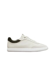 CALVIN KLEIN LP CUPSOLE LACE UP Adidași din piele maro - Pantofi femei - 3