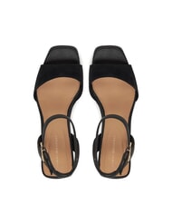 TOMMY HILFIGER TH MONOGRAM Sandale cu platformă &icirc;naltă din piele negru - Pantofi femei - 3