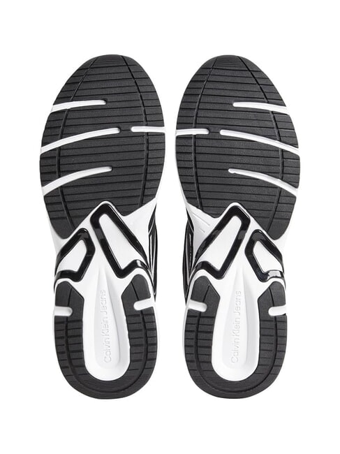 CK JEANS Retro Tennis Tenisi din piele negru - Pantofi bărbați