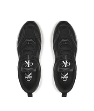 CALVIN KLEIN CK JEANS Retro Tennis Tenisi din piele negru - Pantofi bărbați - 5