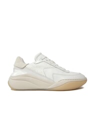 CALVIN KLEIN WEDGE MONO Adidași din piele alb - Pantofi femei - 2