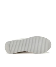 CALVIN KLEIN RUNNER LACE UP SAFF Adidași din piele gri - Pantofi femei - 6