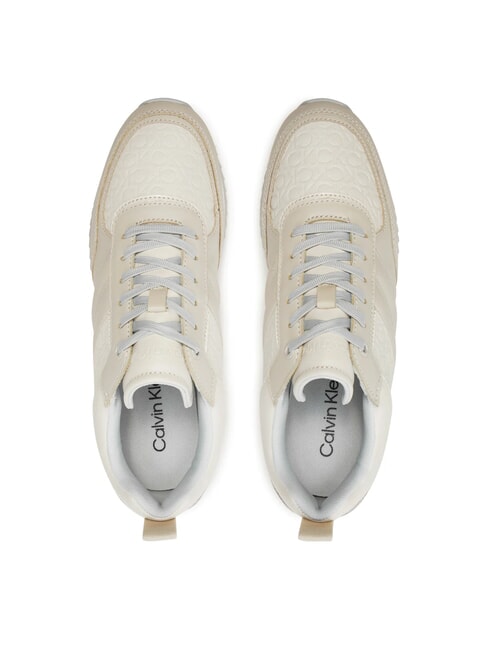 RUNNER LACE UP SAFF Adidași din piele gri - Pantofi femei