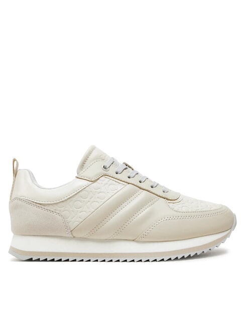 RUNNER LACE UP SAFF Adidași din piele gri - Pantofi femei