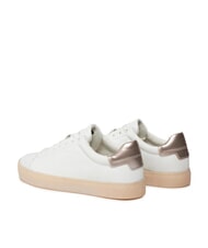 CALVIN KLEIN CUPSOLE LACE UP PEARL Adidași din piele alb - Pantofi femei - 5