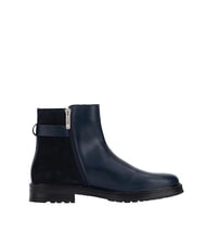 TOMMY HILFIGER TH Ghete joase din piele &icirc;ntoarsă și piele &icirc;ntoarsă albastru - Pantofi femei - 3