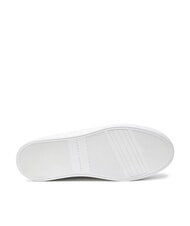 TOMMY HILFIGER STRIPES PLATFORM Teniși din piele cu talpă &icirc;naltă ecru - Pantofi femei - 6