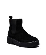 TOMMY HILFIGER MINIMAL Ghete din piele &icirc;ntoarsă negru - Pantofi femei - 2