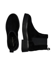 TOMMY HILFIGER MINIMAL Ghete din piele &icirc;ntoarsă negru - Pantofi femei - 3