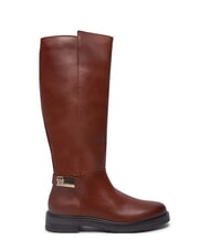 TOMMY HILFIGER TH Ghete din piele Allti coniac maro - Pantofi femei - 2