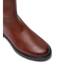 TOMMY HILFIGER TH Ghete din piele Allti coniac maro - Pantofi femei - 3