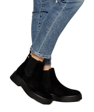 TOMMY HILFIGER MINIMAL Ghete din piele &icirc;ntoarsă negru - Pantofi femei - 5